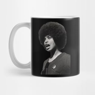 Angela Davis, Black Woman, Black History, Black Lives Matter Mug